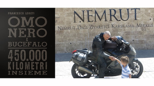 Letture InMoto: ‘Omo Nero e Bucefalo 450.000 kilometri insieme’