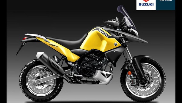 Suzuki SV650 Raid 'Yellow Weapon Series' by Oberdan Bezzi
