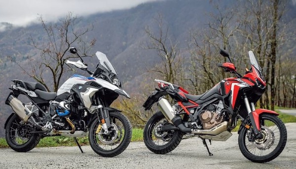 Honda Africa Twin e BMW R 1250 GS, nell'Olimpo degli Dei