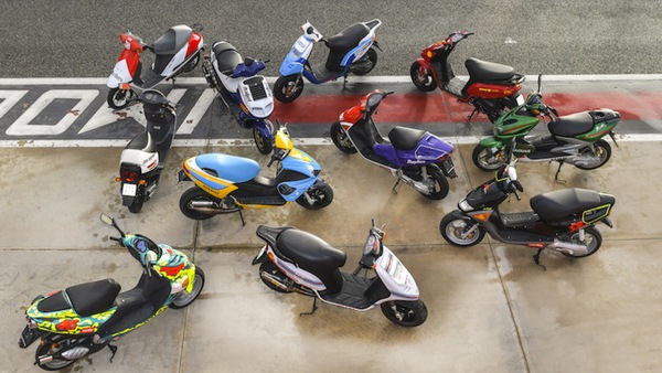 Un giorno da leoni: a Imola con gli scooter 50 anni '90