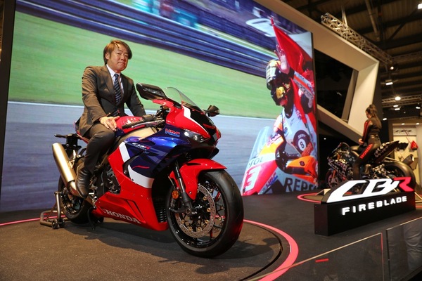 Honda, Yuzuru Ishikawa: “La CBR1000 RR-R? Una MotoGP su strada"