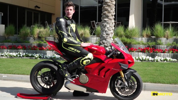 Ducati Panigale V4S: in pista con la "Rossa" a 4 cilindri VIDEO
