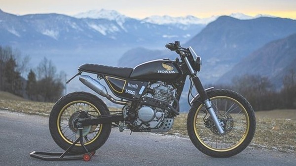La Honda Dominator diventa Scrambler: l'idea di KooIT Creations