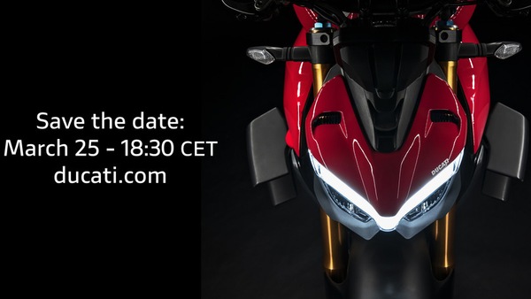 Ducati: arriva la Streetfighter V4, lancio online il 25 Marzo