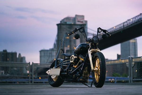 H-D Street Bob by Game Over, tributo prezioso a New York