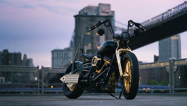 H-D Street Bob by Game Over, tributo prezioso a New York