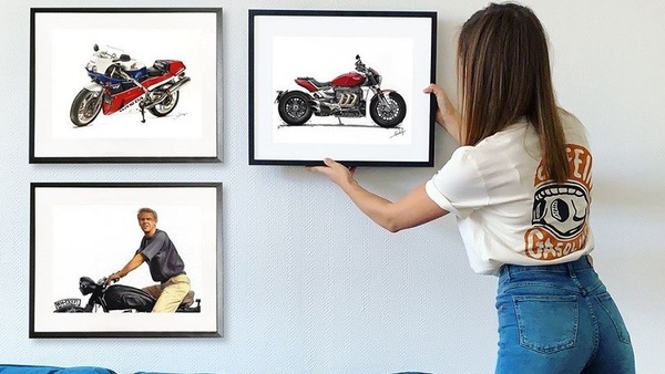 Gasoline MAAB, quando la moto diventa arte