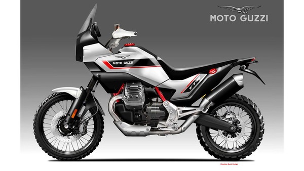 Moto Guzzi V90 TTR concept: artigli affilati