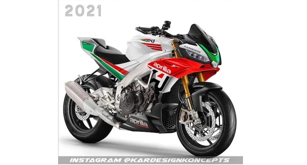 Aprilia Tuono V4 2021: suggestiva ipotesi (ma non troppo)