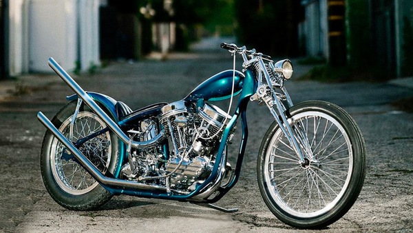 Una Panhead per il No Show di Harley-Davidson
