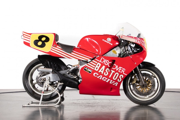 Cagiva C587, in vendita la 500 di Raymond Roche