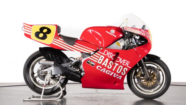 Cagiva C587, in vendita la 500 di Raymond Roche