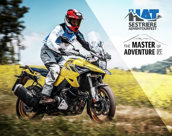 Suzuki V-Strom protagonista all'HAT Sestriere 2020