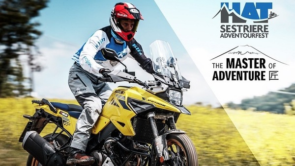 Suzuki V-Strom protagonista all'HAT Sestriere 2020