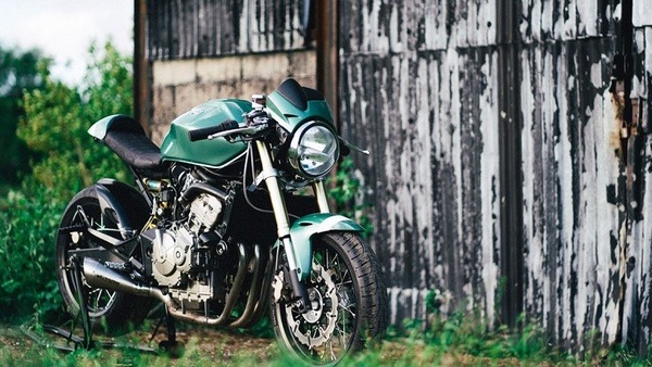 Honda Cuckoo Hornet, la café racer di smeraldo