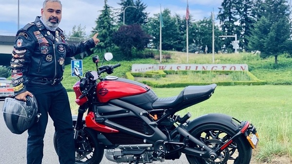 Stati Uniti da un capo all'altro su una Harley-Davidson LiveWire