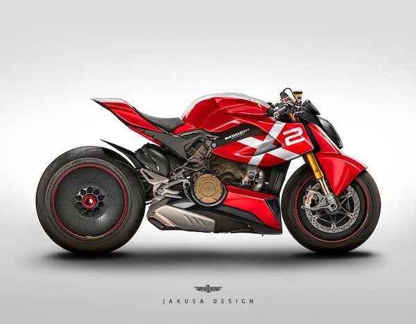 Ducati PanX2, la Panigale in versione naked FOTO