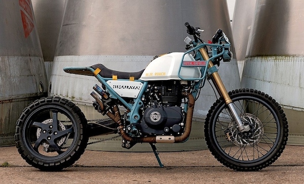 Royal Enfield Himalayan MJR Roach, l'adventure turbocompressa