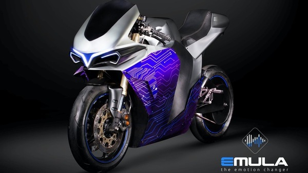 Emula, la moto elettrica che simula il sound delle termiche VIDEO