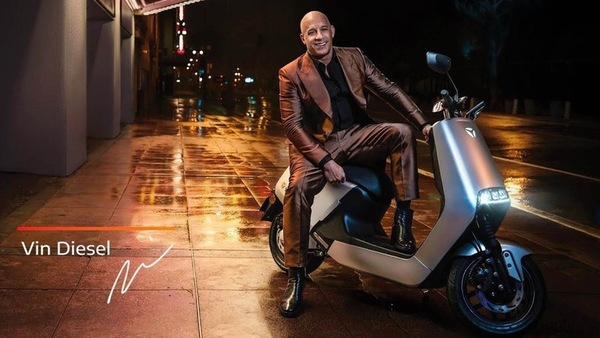 Yadea G5, il video di lancio con protagonista Vin Diesel