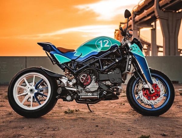 "The Strontium", interessante Ducati Monster turbo