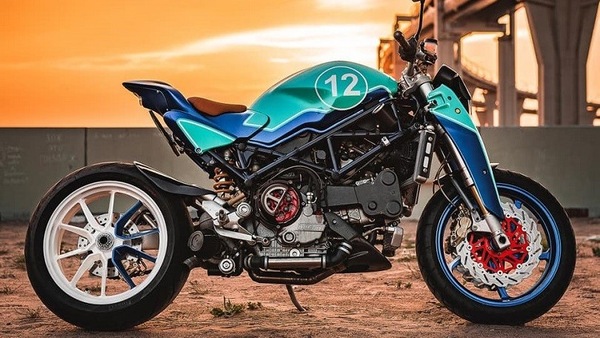 "The Strontium", interessante Ducati Monster turbo