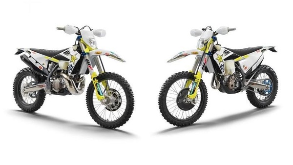 Husqvarna. arrivano TE 300i FE 350 Rockstar Edition