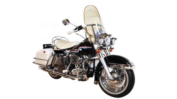 Harley Davidson FLH del 1975 di Elvis Presley all’asta