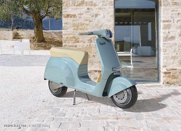 Vespa ELETTRA, il mito diventa alla... spina