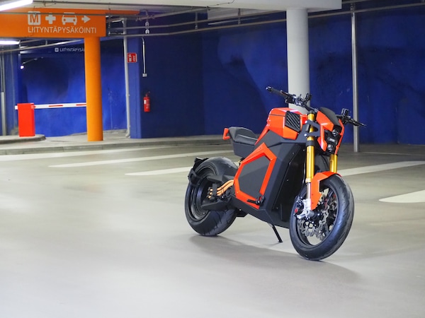 Verge TS, l'elettrica con ruota-motore e 1.000 Nm di coppia