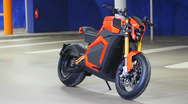 Verge TS, l'elettrica con ruota-motore e 1.000 Nm di coppia