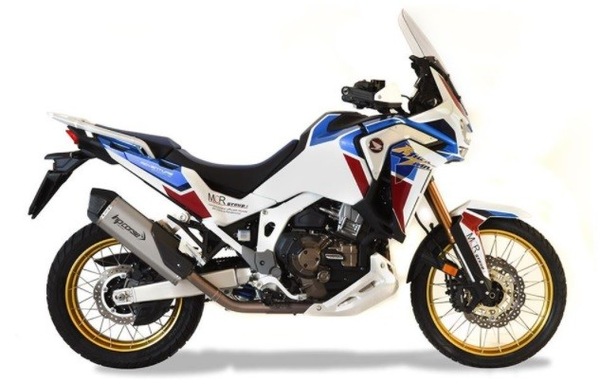 Honda Africa Twin, i nuovi scarichi di HP Corse