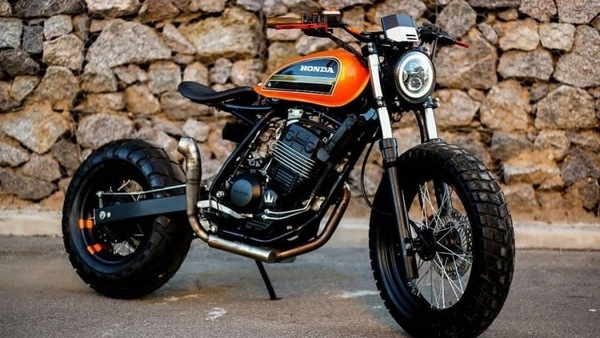 Honda XR250 Aggressor 1: scrambler audace by Lucky Custom