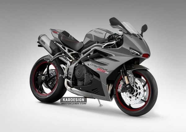 Triumph Daytona 1200 RS, una Speed Triple carenata