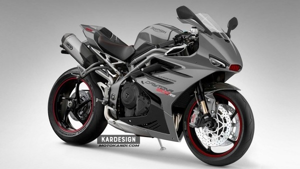 Triumph Daytona 1200 RS, una Speed Triple carenata