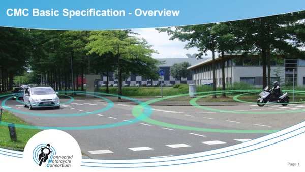 Sicurezza: le moto sono pronte a dialogare con gli altri veicoli