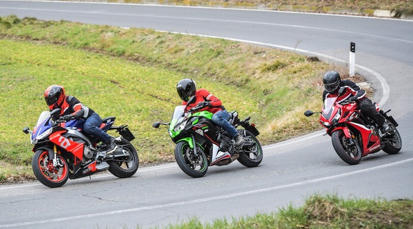 Aprilia RS660, Honda CBR650R e Kawasaki Ninja 650: la resa dei conti!