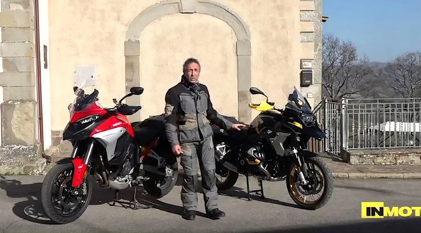 Video-Sfida: BMW R 1250 GS Vs Ducati Multistrada V4 S