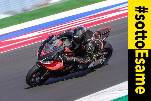 Test Aprilia RSV4 Factory 2021, i voti del #SottoEsame