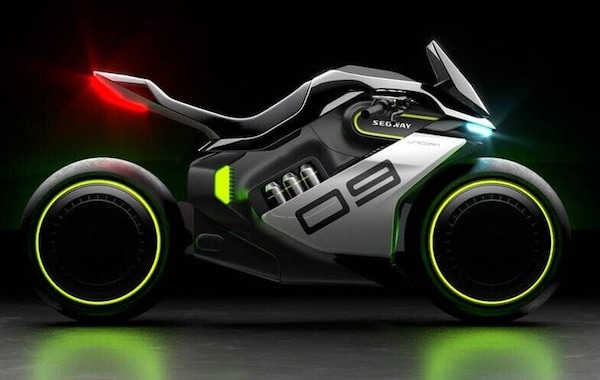 Segway Apex H2, ecco la prima moto elettrica-idrogeno