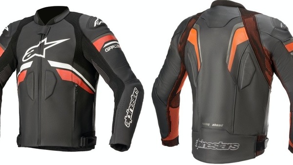 Alpinestars, la giacca in pelle GP Plus Rideknit