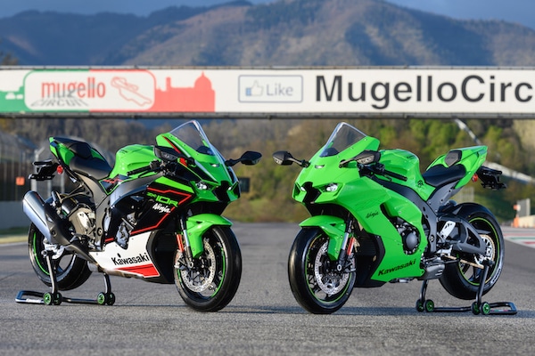 Kawasaki: la nuova Ninja ZX-10R (ed RR) in passerella al Mugello
