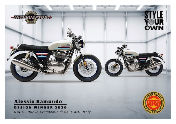Royal Enfield, la prossima one-off è disegnata da uno studente italiano