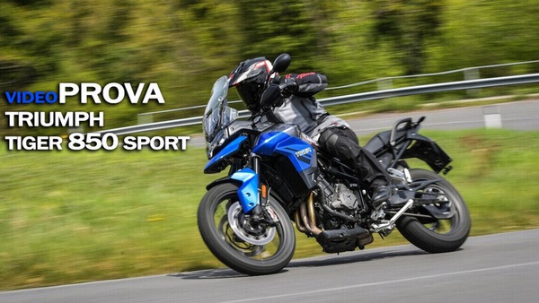 Prova Triumph Tiger 850 Sport: la super versatile VIDEO