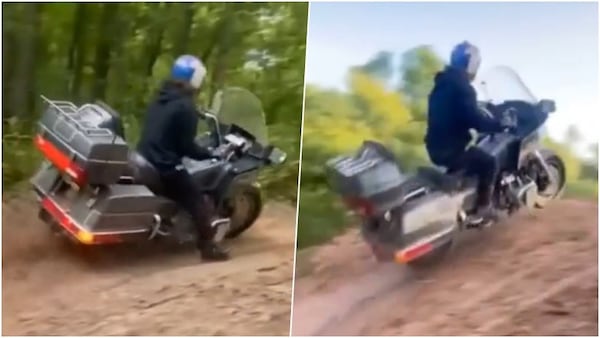 Avventura off-road per una Honda Goldwing: Tourer temeraria! VIDEO