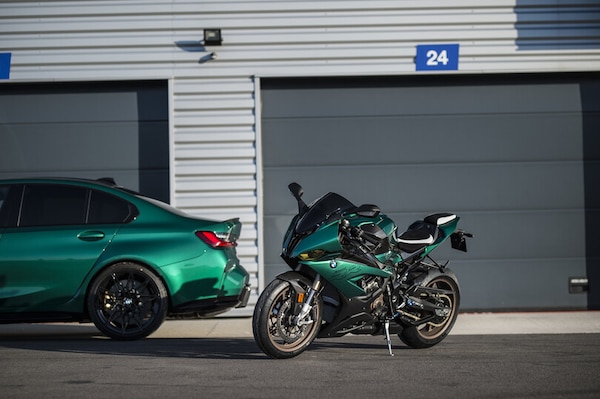 BMW S 1000 RR Isle of Man Edition, gioiello in verde