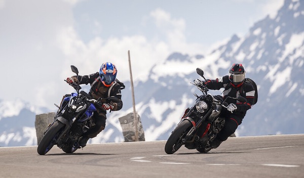 Alpen Masters 2021, le naked entry level: MT-07 e Trident 660