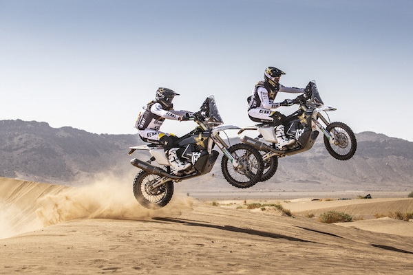 Husqvarna, nuova FR 450 Rally debutta tra le dune del Marocco