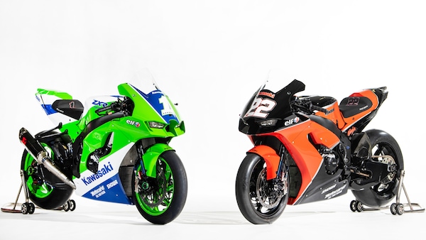 Kawasaki, 125 anni di storia: Rea celebra Scott Russel, Lowes la GPZ di Top Gun