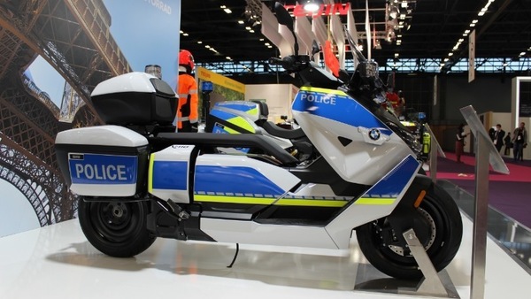 BMW CE 04, versione speciale per la polizia